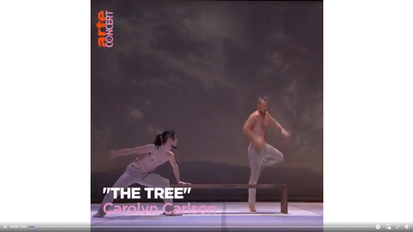 "The Tree" Carolyn Carlson @Théâtre national de Chaillot